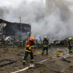 Russia-Ukraine war: List of key events, day 1,340 epa12480964 Ukrainian rescuers work at the site of a Russian missile strike in Kyiv, Ukraine, 25 October 2025, amid the Russian invasion. At least two people were killed and 13 others injured after Russian forces launched an overnight attack on Kyiv, the State Emergency Service of Ukraine reported. EPA/SERGEY DOLZHENKO