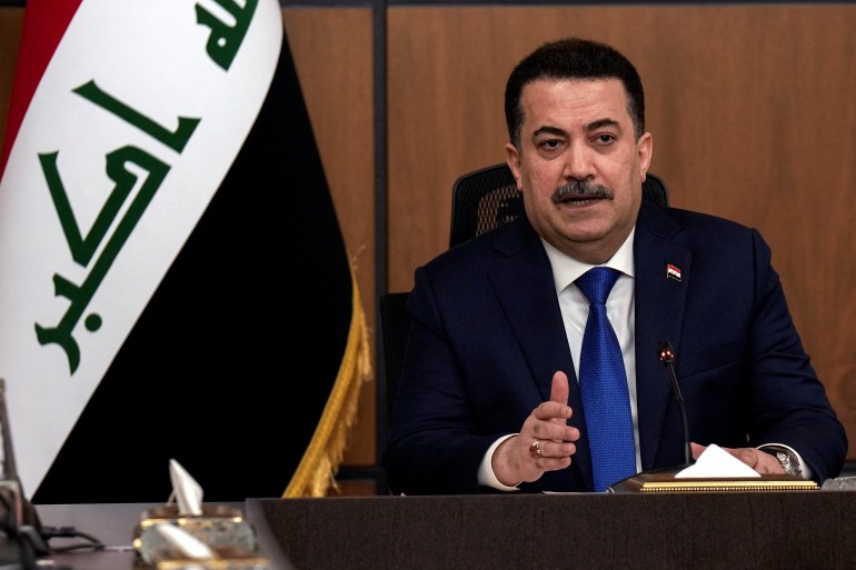 Iraqi Prime Minister Mohammed Shia al-Sudani