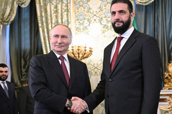 Syria seeks to ‘redefine’ Russia ties, al-Sharaa tells Putin in Moscow