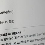 ‘6-7’ named word of the year by Dictionary.com after viral TikTok craze ‘6-7’ named word of the year by Dictionary.com after viral TikTok craze