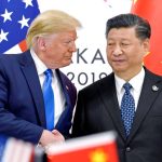 As Trump and Xi near deal, few see letup in heated US-China rivalry President Donald Trump, left, shakes hands with China's President Xi Jinping during a meeting on the sidelines of the G-20 summit in Osaka, Japan, June 29, 2019. (AP Photo/Susan Walsh,