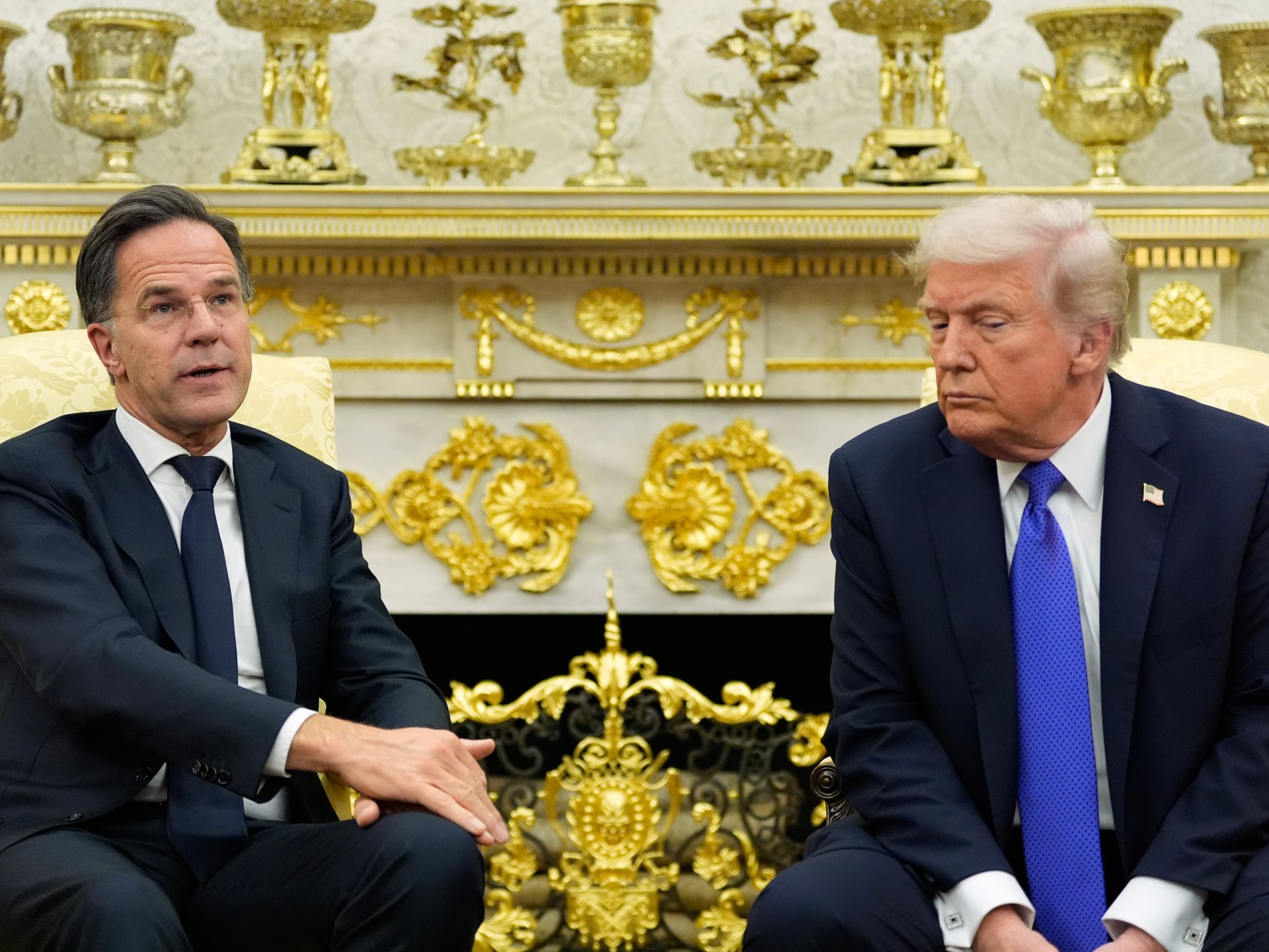 Updates: Donald Trump meets with NATO’s Mark Rutte at White House