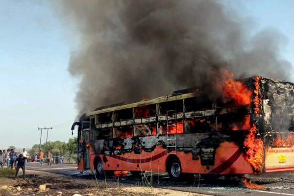 Trapped in flames: Why bus fires make passengers sitting ducks
