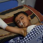 Unexploded Israeli bombs threaten lives as Gaza clears debris, finds bodies Yahya Shorbasi, who was injured by an unexploded ordnance along with his six-year-old twin sister Nabila, lies on a bed at Shifa Hospital in Gaza City, Saturday, Oct. 25, 2025. (AP Photo/Abdel Kareem Hana)
