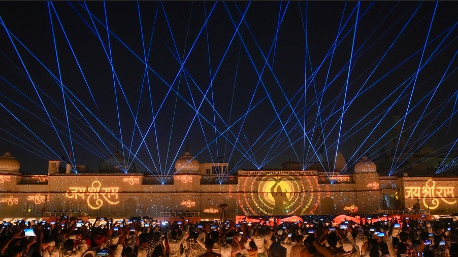 Ayodhya glows in divine splendour, over 26 lakh lamps light up Deepotsav 2025