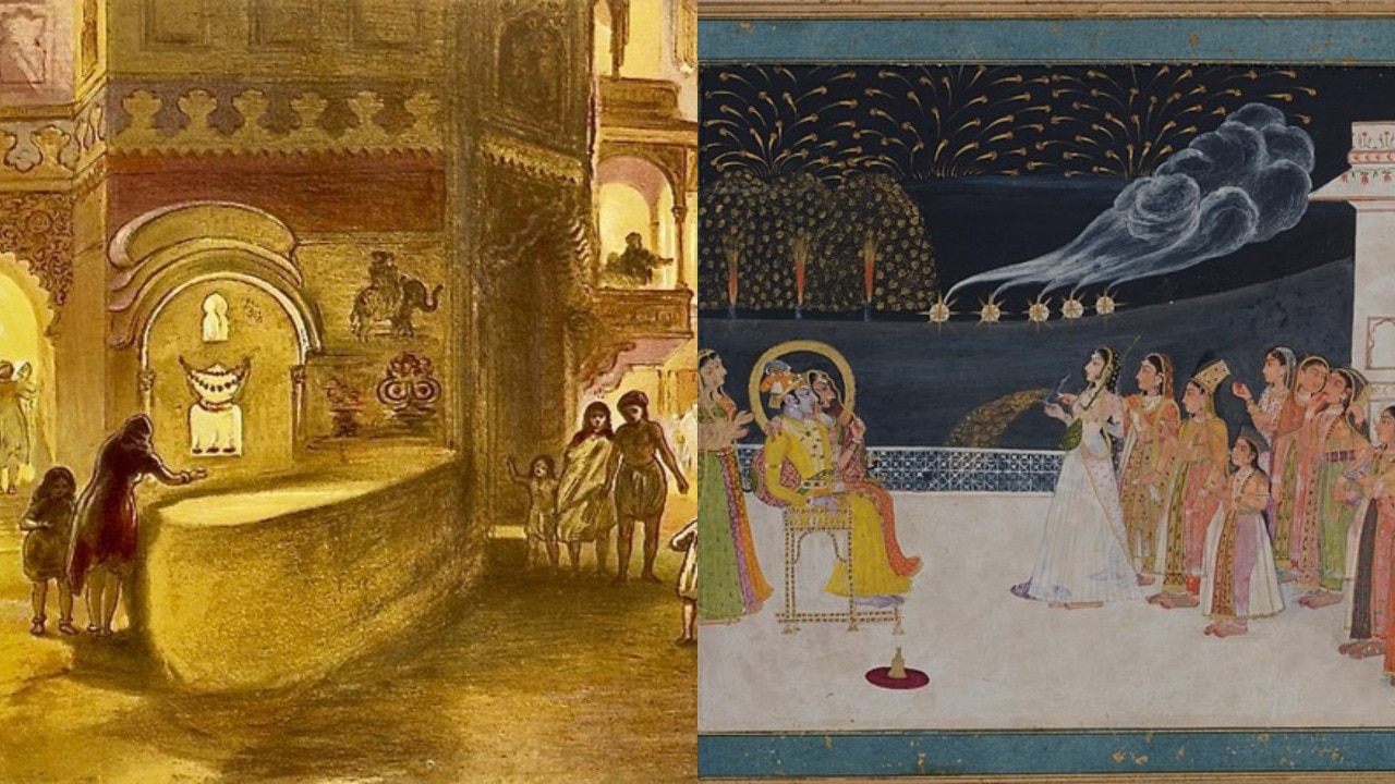 What Mediaeval paintings reveal about Diwali celebrations in India’s history