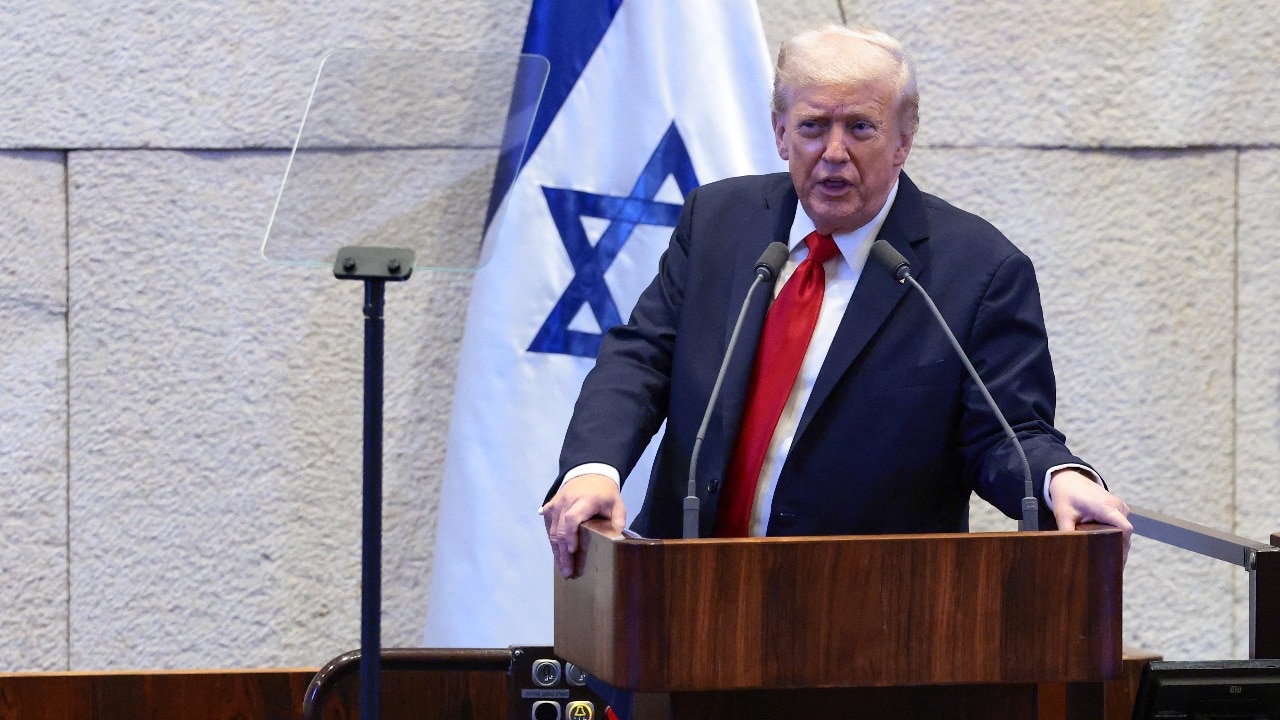 In Israeli parliament, Trump once again claims he stopped India-Pak conflict