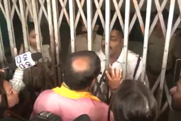 BJP leaders stopped from meeting Bengal gang-rape survivor, spar with cops