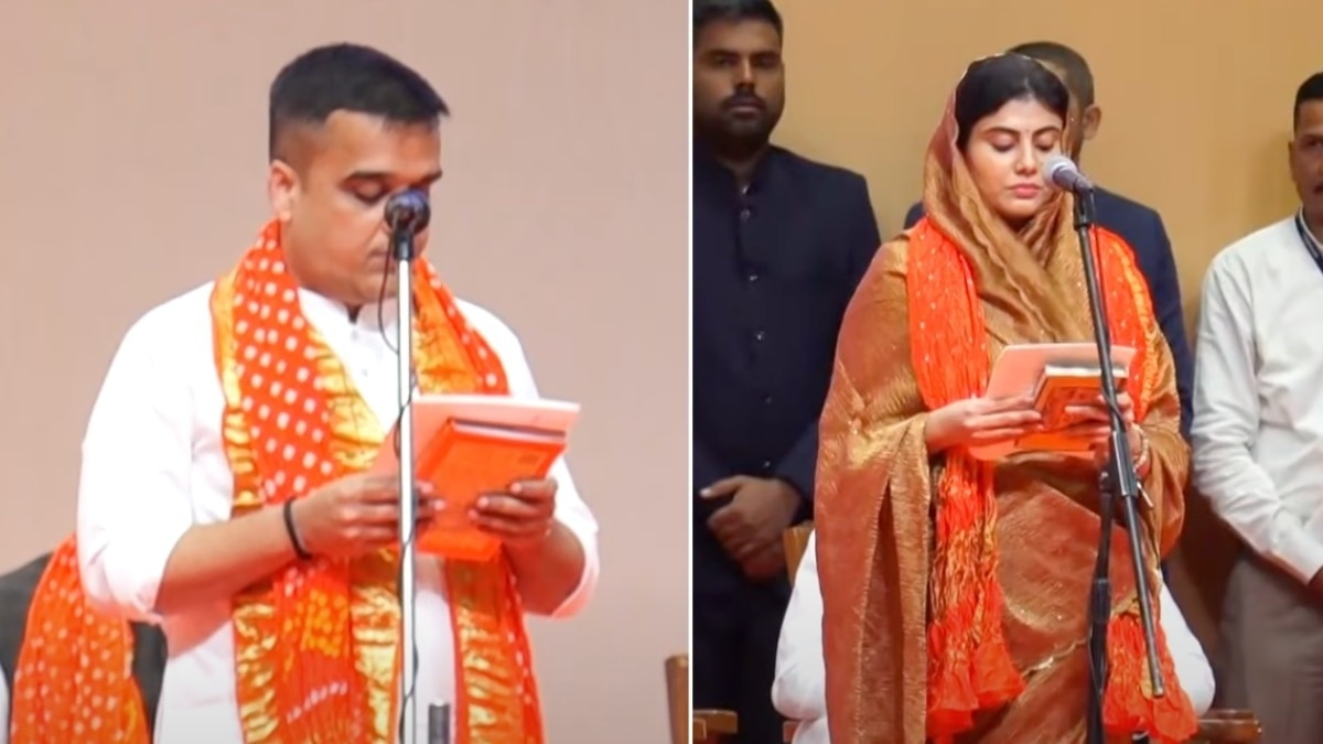 25 Gujarat ministers get portfolios after rejig, Rivaba Jadeja gets adult education