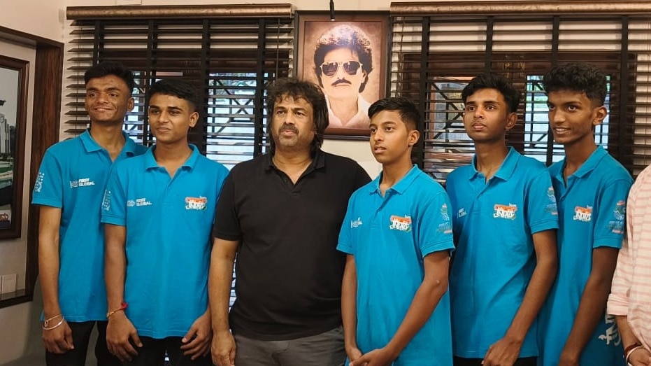 Bengaluru govt school students from modest homes take India to Robotics Olympics
