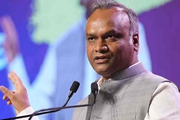 Priyank Kharge-BJP fight over his RSS ban call and father Mallikarjun’s old pic