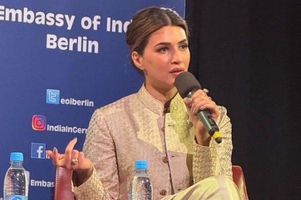 Kriti Sanon becomes first Indian female actor to address World Health Summit, Berlin