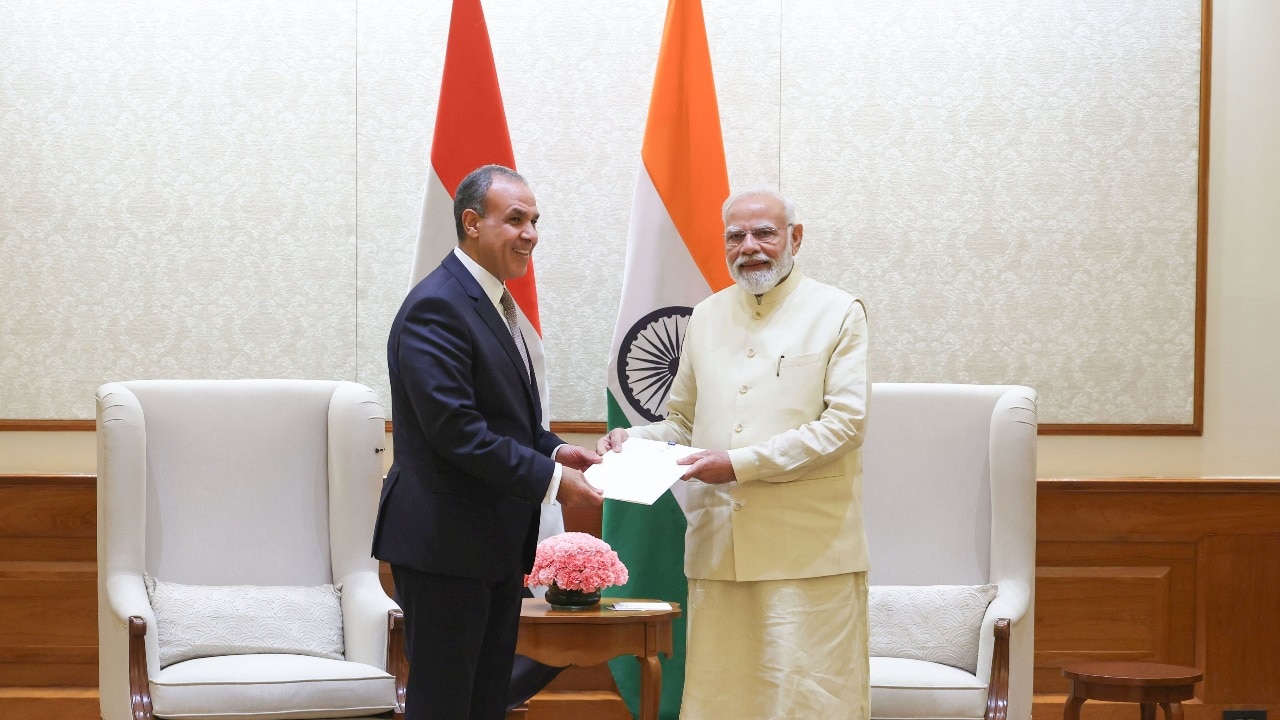PM meets Egypt Foreign Minister in Delhi, praises Sisi's role in Gaza truce deal