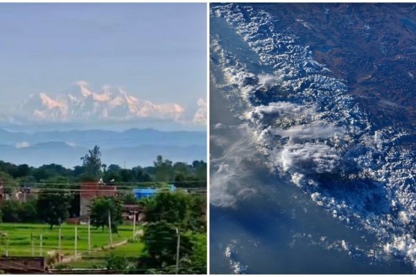 Mount Everest visible from Bihar: Astronaut shows how Himalayas look from space