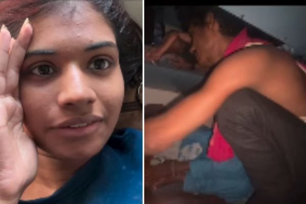 Woman shares video of men sitting on edges of her reserved berth in overcrowded train