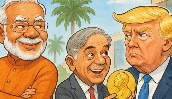 PM Modi stays away from Trump’s ‘Sharm-naak’ Gaza circus, Shehbaz stays staged