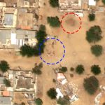 Blood, pile of corpses from Sudan massacre visible from space Blood, pile of corpses from Sudan massacre visible from space