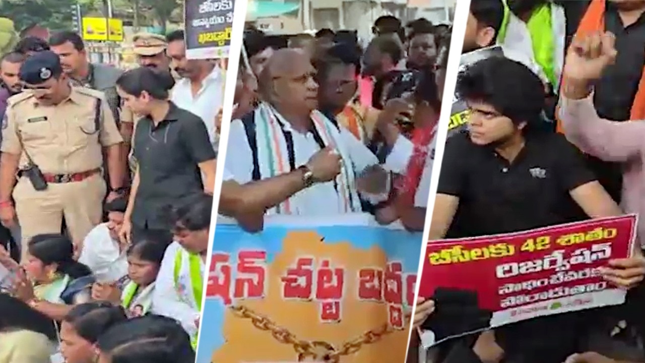 Telangana shuts down over quota protest; shops, petrol pump attacked in Hyderabad