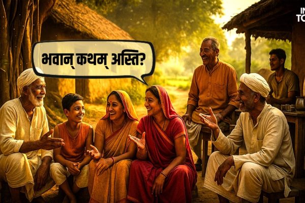 The village that speaks in Sanskrit : Every. Single. Day. The village that speaks in Sanskrit : Every. Single. Day.