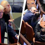 Recognise Palestine: Trump heckled in Israeli parliament during Gaza truce speech