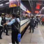 Battle of Baghpat 2.0: Vande Bharat staff clash with dustbins, belts in Delhi