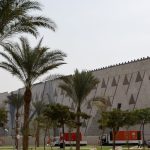 A general view before the official opening ceremony of the Grand Egyptian Museum (GEM), near great Giza Pyramids, which will be attended by Egyptian President Abdel Fattah al-Sisi and other head state officials and key figures, in Giza, Egypt, November 1, 2025.