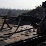 A recruit of the 65th Separate Mechanized Brigade of the Ukrainian Armed Forces uses an FN MAG machine gun during a military exercise at a training ground near a frontline, amid Russia's attack on Ukraine, in Zaporizhzhia region, Ukraine November 5, 2025. Andriy Andriyenko/Press Service of the 65th Separate Mechanized Brigade of the Ukrainian Armed Forces/Handout via REUTERS ATTENTION EDITORS - THIS IMAGE HAS BEEN SUPPLIED BY A THIRD PARTY