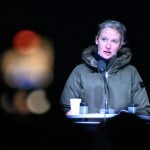 The co-leader of the far-right Alternative for Germany (AfD) party Alice Weidel attends a commemoration after the Christmas market car-ramming attack in Magdeburg, eastern Germany, on December 23, 2024. - Three days after the Magdeburg Christmas market car-ramming attack, both the far-right AfD party and counter-protesters were due to hit the streets in the bereaved city. Magdeburg has been in deep mourning over the mass carnage on Friday evening, December 20, 2024, when an SUV smashed through a crowd at its Christmas market, killing four women and a nine-year-old child and injuring 205 people. Political pressure has built on the question of potential missed warnings about Saudi suspect Taleb al-Abdulmohsen, a 50-year-old psychiatrist who had made online deaths threats and previously had trouble with the law. (Photo by RALF HIRSCHBERGER / AFP)