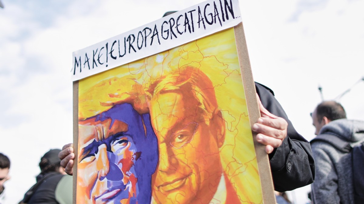 Hungarian leader Viktor Orban meets US President Donald Trump