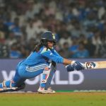 India vs South Africa Women’s Cricket World Cup final – all to know India's Jemimah Rodrigues plays a shot during the ICC Women's Cricket World Cup cricket semi final match between India and Australia at DY Patil Stadium in Navi Mumbai, India, Thursday, Oct. 30, 2025. (AP Photo/Rajanish Kakade)