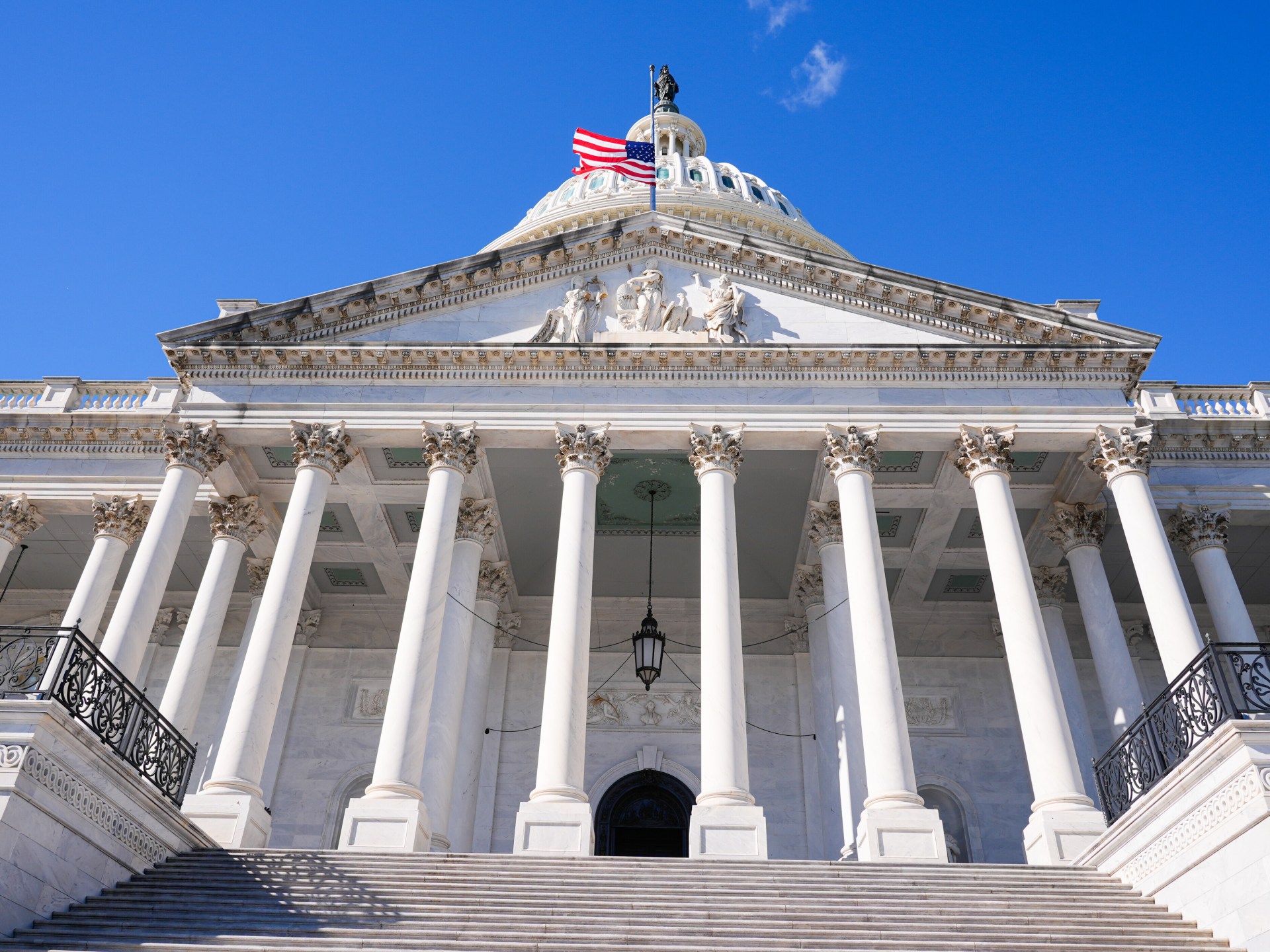 US Senate votes to advance bill to end 40-day government shutdown