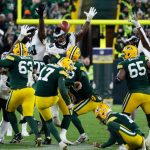 Brandon McManus in action.