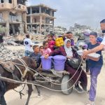 Food distribution by Humanity First UK in Gaza