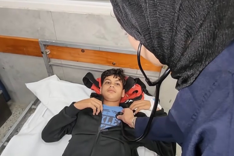 Gaza medical students