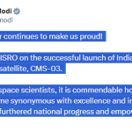 Narendra Modi's tweet