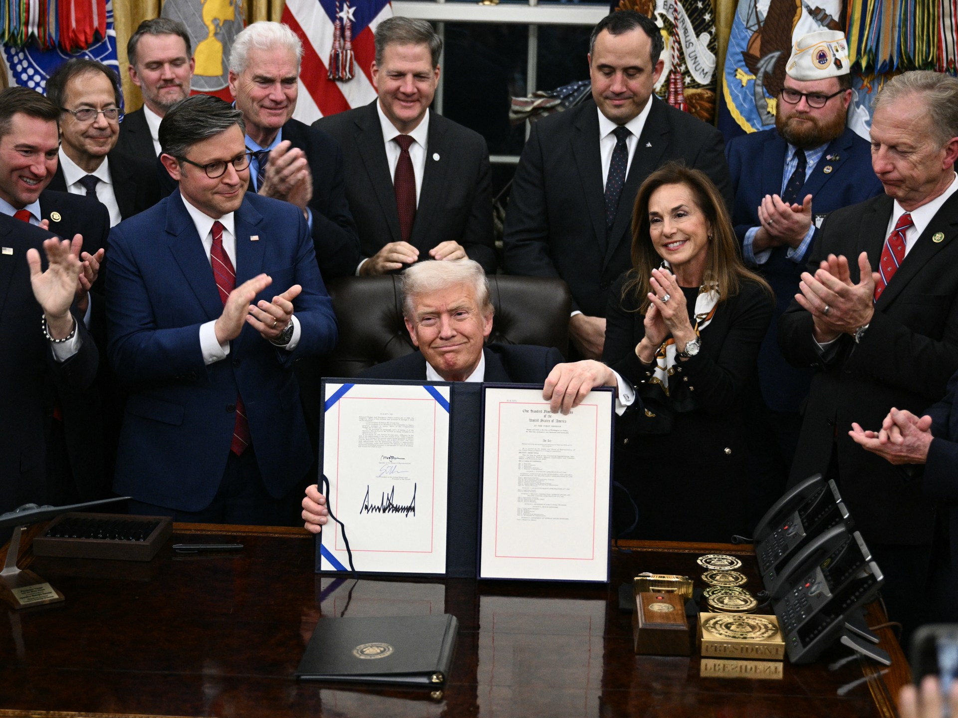 Trump signs spending bill to end longest US gov’t shutdown in history