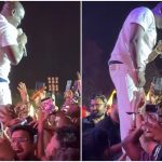 Watch: Akon faces crowd misconduct at Bengaluru show as fans pull his trousers