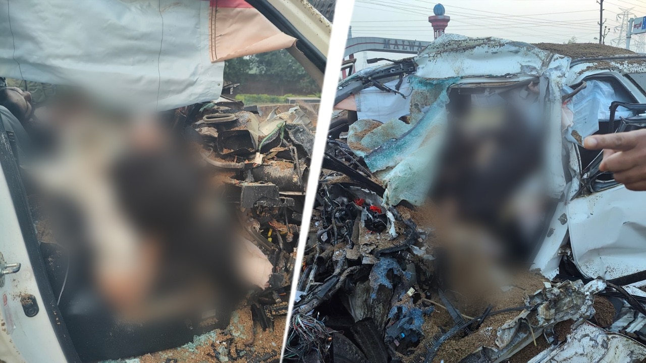 5 killed as Fortuner collides with sand-loaded tractor on Madhya Pradesh highway