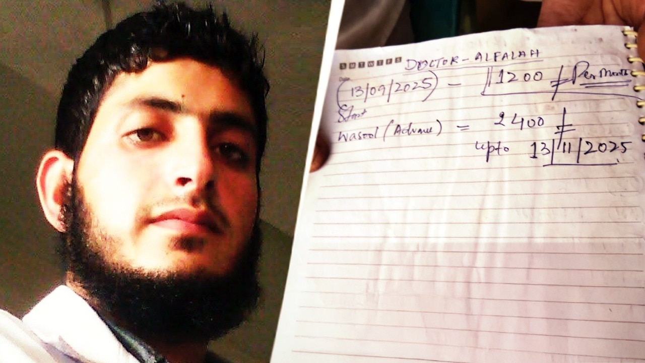 Arrested J&K doctor rented room for 2 months, stored explosives, never returned