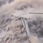 Video: China's Hongqi bridge collapses months after opening amid massive landslide