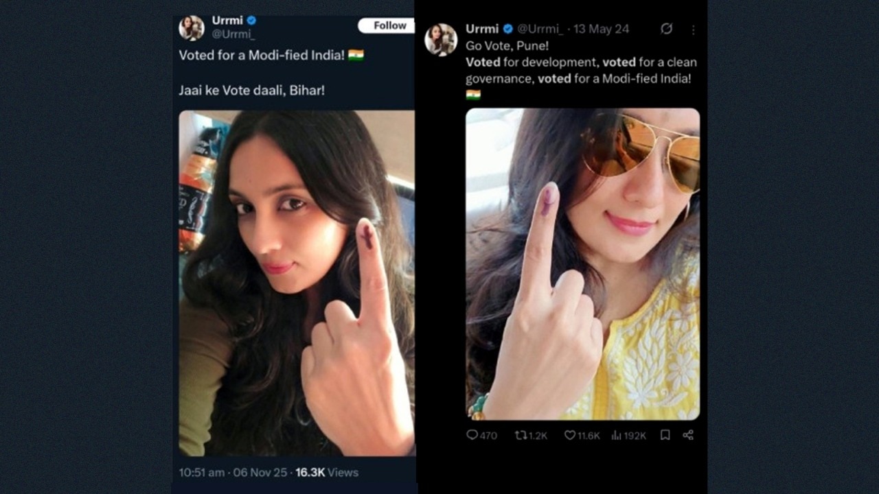 One voter, two states? Pune woman clarifies as viral pics spark vote chori charge