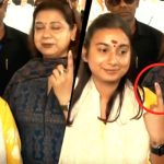 Bihar MP Shambhavi Chaudhary flaunts 2 inked fingers post voting, raises questions