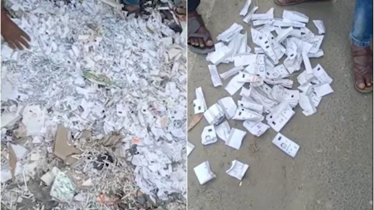 VVPAT slips found dumped in Bihar's Samastipur, officials say they're from mock polls